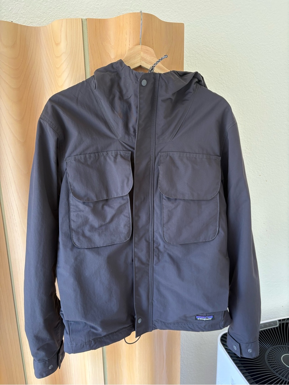 Patagonia Mens Isthmus Utility Jacket Black Size S